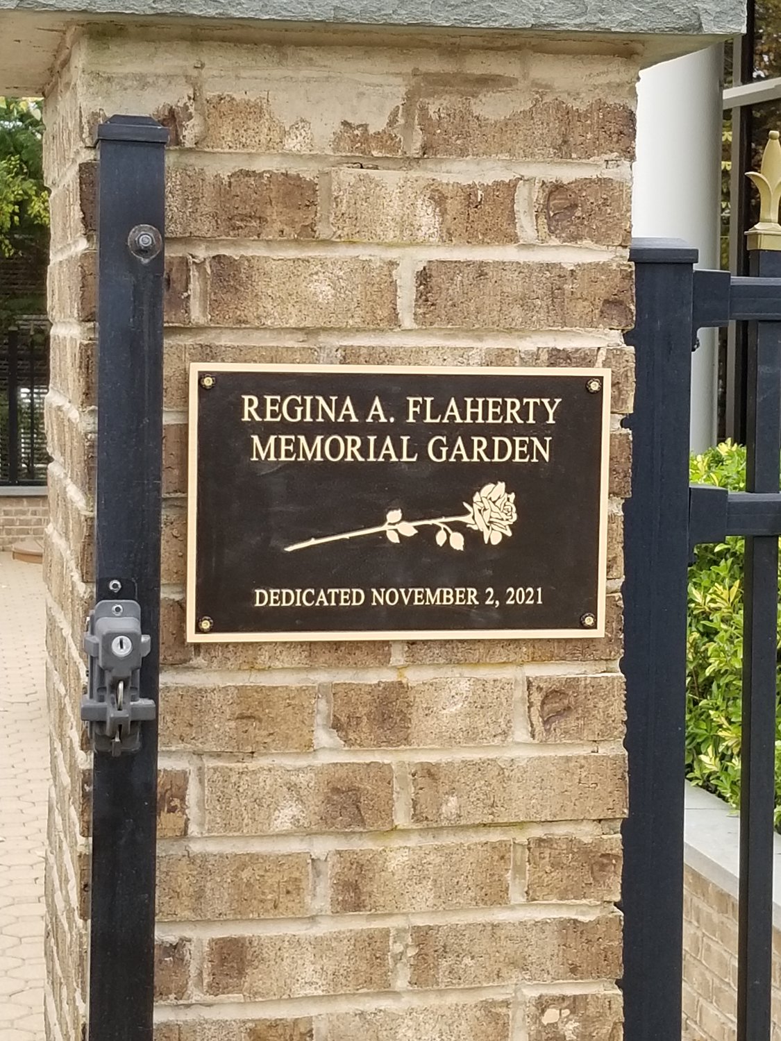 Lynbrook Library garden dedicated to late board president Herald